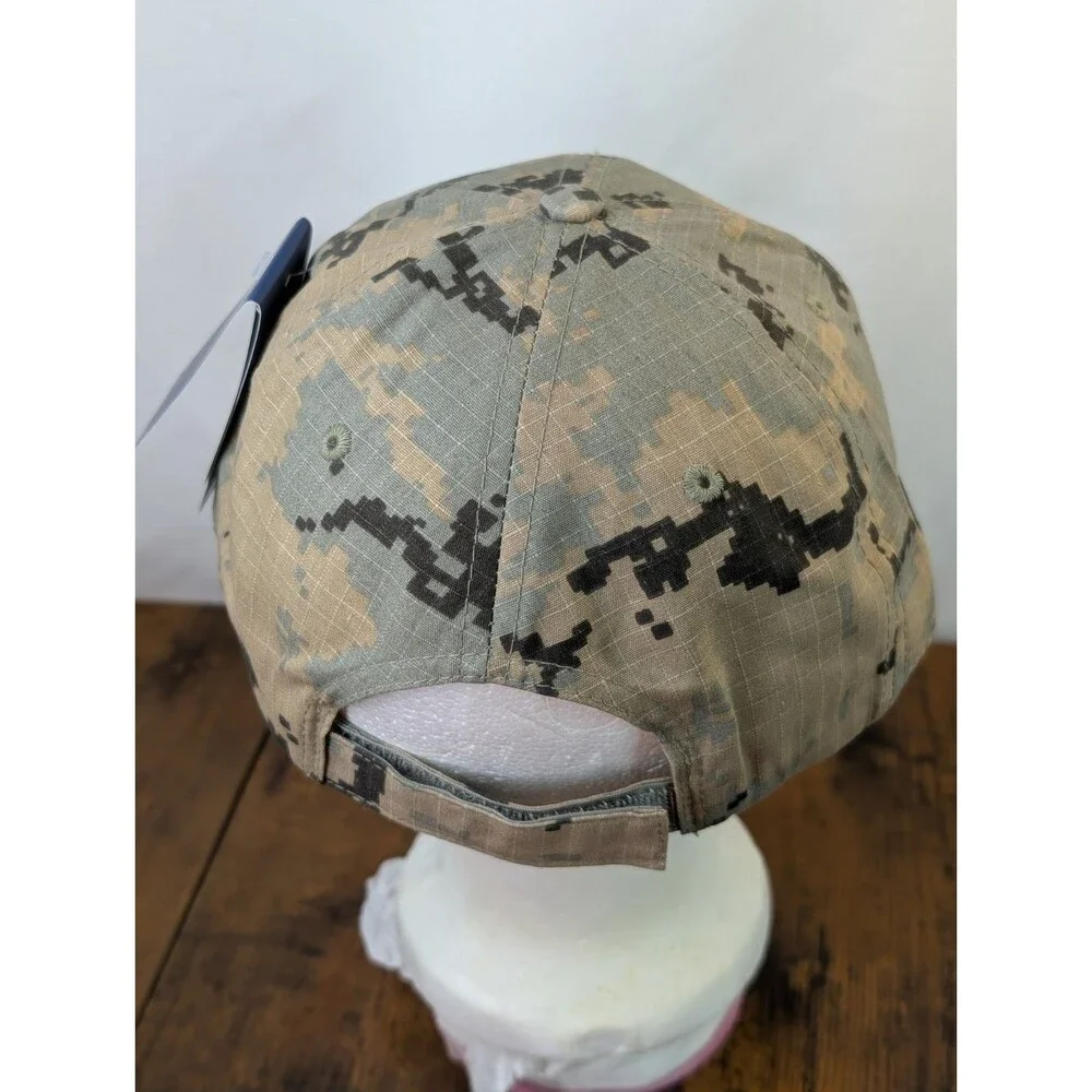 General Electric GE Supply Houston Camo Ball Cap Hat Adjustable